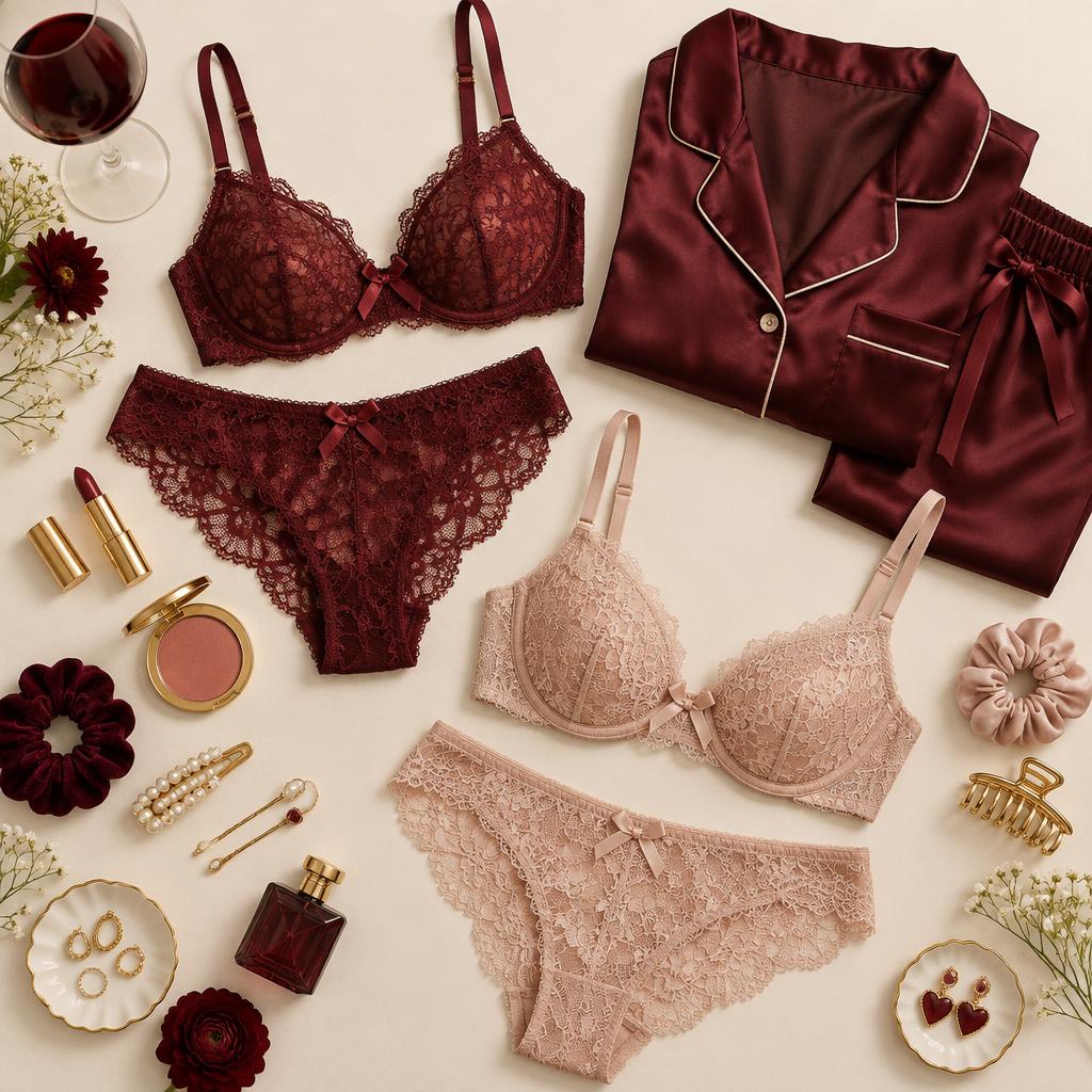 Lingeries, pijamas e acessórios Kalu